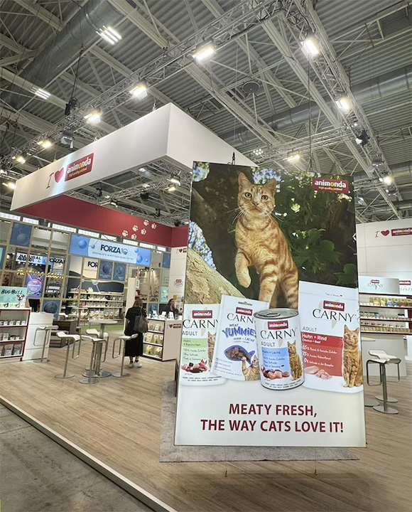 德国头部宠物食品品牌animonda爱诺德携合作伙伴共赴Zoomark2025国际展会