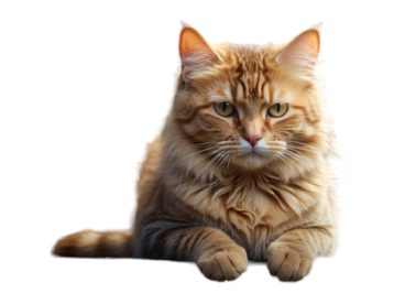 可爱缅因猫写真摄影图片