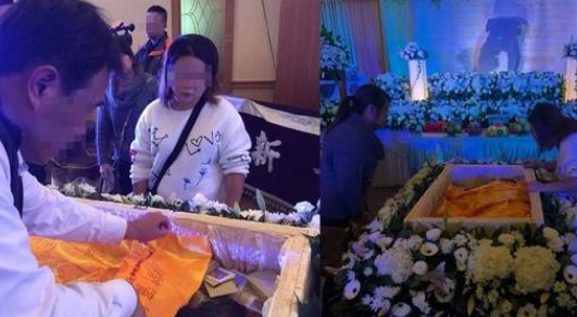 女子痛失爱犬，花费巨资帮它举办追悼会