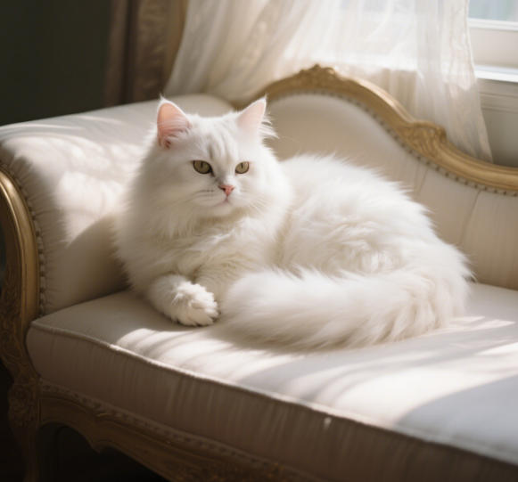 金吉拉猫​该怎样做美容